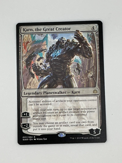 Karn, the Great Creator - War Of The Spark #001/264 MTG Magic The Gathering MJB - Image 1