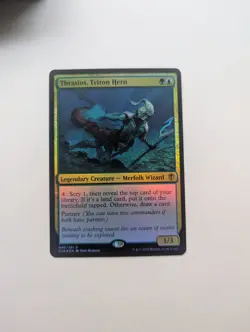 Thrasios, Triton Hero - Commander 2016 (C16) Foil - Image 1