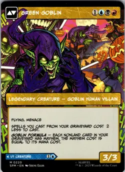 Norman Osborn (Borderless) M Marvel's Spider-Man 220 NM - Image 2