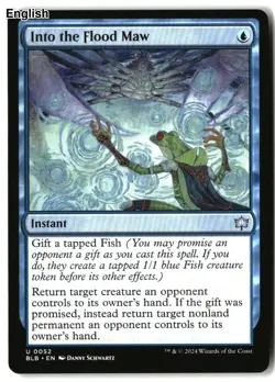 MTG Into the Flood Maw [BLB - 52] LP - Image 2