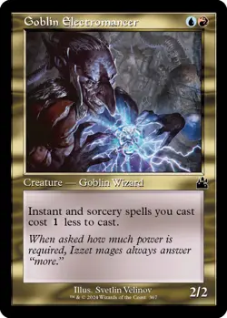 Foil - Goblin Electromancer (Retro Frame) - 367 / NM / English MTG - Image 1