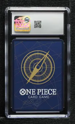 2024 One Piece Card Game: 500 Years in The Future OP07 Monkey D Luffy CGC 9 Mint - Image 2