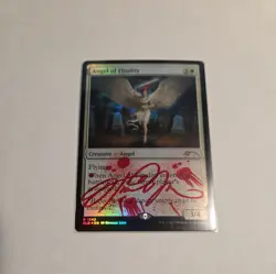 MTG Angel of Finality *FOIL* Secret Lair Angels Commander Deck 1342 NM - Signed - Image 1