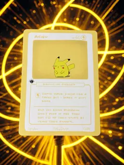 Achu (Pikachu) 10/25 - 1st Edition Pokederp First Print Fan Art - Pokemon - Image 1