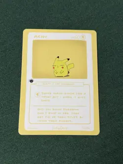 Achu (Pikachu) 10/25 - 1st Edition Pokederp First Print Fan Art - Pokemon - Image 2