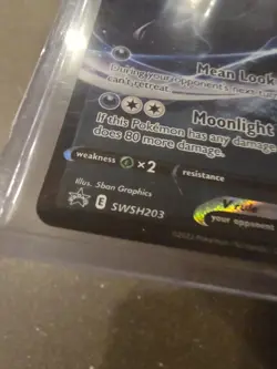 Pokemon TCG Umbreon v SWSH203 Promo Lp - Image 4