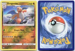 Dragonite 96/149 Holo Holo Rare SM Base Set Pokemon Reverse Holo LP - Image 3