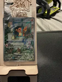 Pokemon TCG Obsidian Flames Charmander SVP 044 Black Star Promo Sealed - Image 3