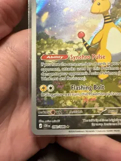 Pokemon TCG Ampharos 090/086 IR English Chaos Rising - Image 5