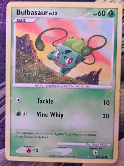 Bulbasaur 93/147 Common Supreme Victors Pokemon Moderately Played - Image 1