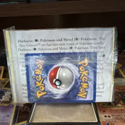 Pokemon TCG WOTC Neo Genesis Promo Insert What's New in the Neo Genesis English - Image 2