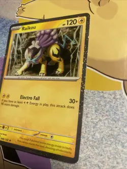 Pokemon TCG Raikou Cosmic Holo Rear NM Condition ￼ - Image 3