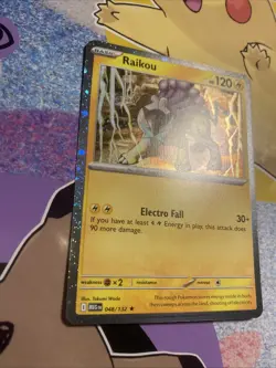 Pokemon TCG Raikou Cosmic Holo Rear NM Condition ￼ - Image 4