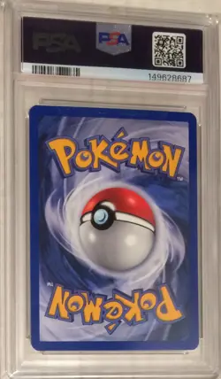 2000 WOTC Pokemon Gym Heroes PSA 7 Erika's Vileplume Holo Rare #5 - Image 2