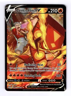Centiskorch V Lost Origin #TG14 (2022) Rare Holo V NM Pokemon - Image 1