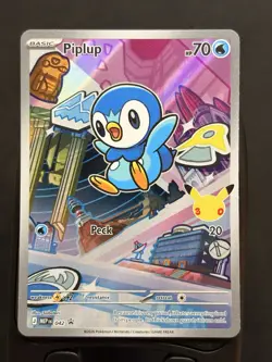 Piplup Mega Evolution Promo - 042 Holo Pokemon NM/M - Image 1