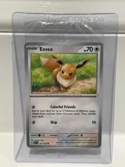 Eevee - Pokemon Together Stamped 133/165 - Sealed - Image 1