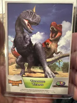 2007 4Kids TV Dinosaur King Triassic Titans Promotional & Sweepstakes Rules Card - Image 5