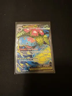 Mega Venusaur EX 155/132 Mega Evolution ENGLISH Pokemon TCG Card NM Ultra Rare - Image 1