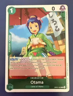 One Piece CG 4 Otama OP07-022 500 Years in the Future Rare! - Image 1