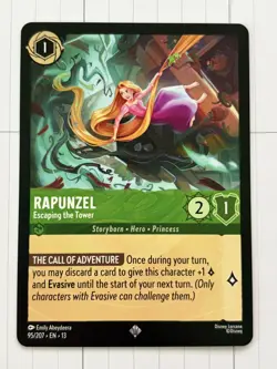 Rapunzel 95/207 Disney Lorcana EN 13 Attack of the Vine - Image 1