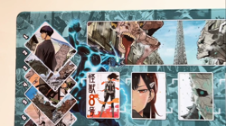 Playmat Union Arena - Jujutsu Kaisen - 24 x 14 in. (600 x 350 mm) Stitched Edge - Image 3