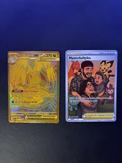 Pokemon TCG Mega Dragonite Ex 295 Ascended Heroes Gold Card - Image 1