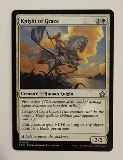 Knight of Grace x1 | Magic the Gathering MTG | Foundations | Uncommon | NM - Image 1