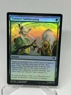 MTG - Tamiyo's Safekeeping (Foil) - EN 211 - NEO - NM - Image 1