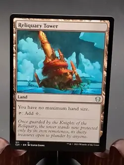 Reliquary Tower Commander 2021 MTG Regular Lightly Played - Image 1