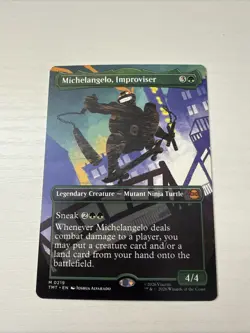 Michelangelo, Improviser 219/-- Teenage Mutant Ninja Turtles Mythic - Image 1