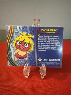Pokemon Topps Smoochum Non Holo TV Animation Edition Card #238 - Image 2