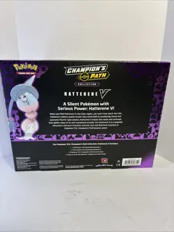 Pokemon TCG: SWSH Champion's Path Hatterene V Collection Box - NEW/SEALED - Image 2