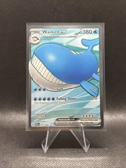 Wailord ex 097/084 Pitch Black 2026 Pokemon TCG English NM - Image 1