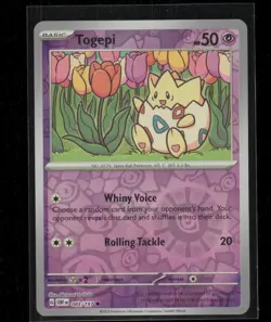 Togepi 083/197 Obsidian Flames Common Reverse Holo Near Mint - Image 1