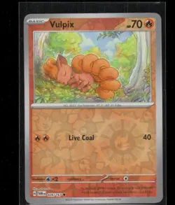 Vulpix 026/167 Twilight Masquerade Common Reverse Holo Near Mint - Image 1