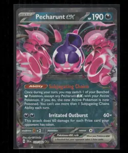 Pecharunt ex 039/064 Shrouded Fable Double Rare Holo Near Mint - Image 1