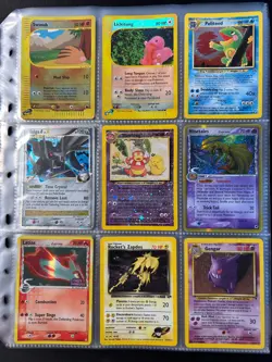 Lot of 90 ALL HOLO Vintage Pokemon Card Binder Collection - Image 4