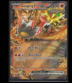Gouging Fire ex 144 Scarlet & Violet Promo Promo Holo Near Mint - Image 1