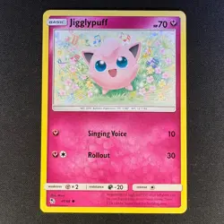 Jigglypuff 41/68 Common Hidden Fates Pokemon LP - Image 1