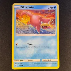 Slowpoke 12/68 Common Hidden Fates Pokemon NM - Image 1