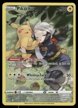Pikachu TG05/TG30 Holo Lost Origin Trainer Gallery Pokemon NM - Image 1