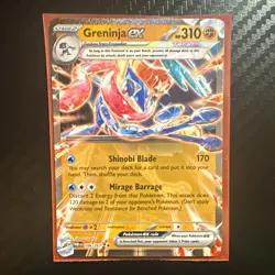 The Pokemon Company Greninja ex Twilight Masquerade 106/167 Tera Holo Eng - Image 1