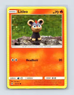 Litleo 18/131 Common Forbidden Light Pokemon Lightly Played - Image 1
