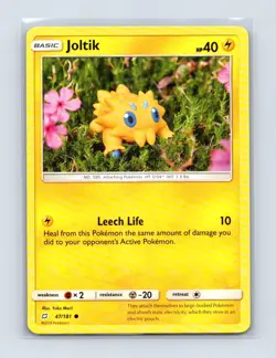 Joltik 47/181 Common Team Up Pokemon Lightly Played - Image 1