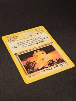 Pokemon TCG Lt. Surge's Pikachu 84 Gym Challenge 1st ed Near Mint (non-holo) - Image 3