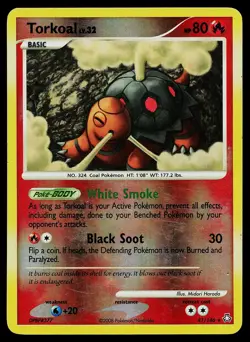 Pokemon Card Legends Awakened Torkoal 41/146 Rare Reverse Holo - Image 1