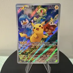 Pikachu 027 Sv: Scarlet & Violet Promo Card Pokemon TCG - Image 1