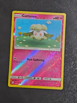 Cottonee 143/236 Common Unified Minds Pokemon Reverse Holo Near Mint - Image 1