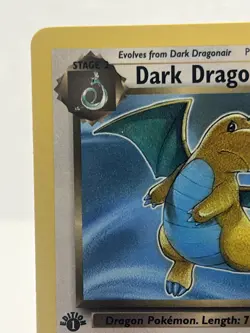 Pokemon TCG Team Rocket Set Dark Dragonite 22/82 Rare NON-HOLO 1st Edition NM - Image 3